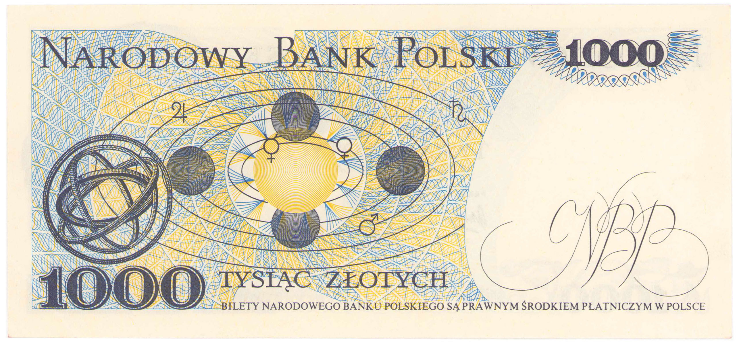 1.000 złotych 1975, seria W - RZADKI